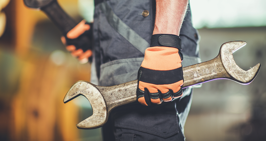 reparación de equipos de minas