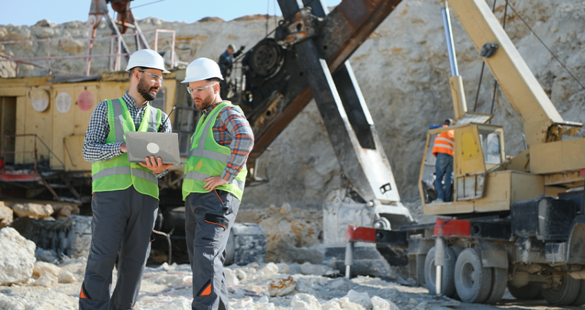 reparación de maquinaria de minas