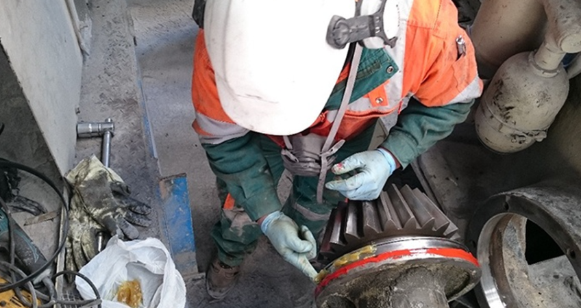 reparación de trituradoras